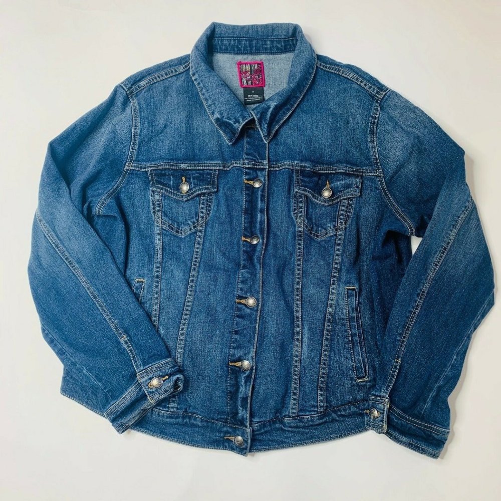 Torrid Jacket Womes Size 2.0 2X 18/20 Trucker - Picture 1 of 3